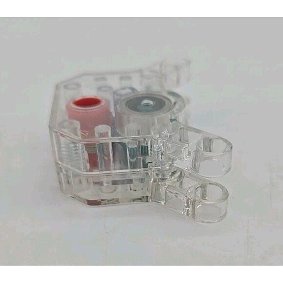 KNex Replacement Part Piece 1 Power Spring Pull Back Wind Up Motor Clear Plastic - Picture 6 of 10